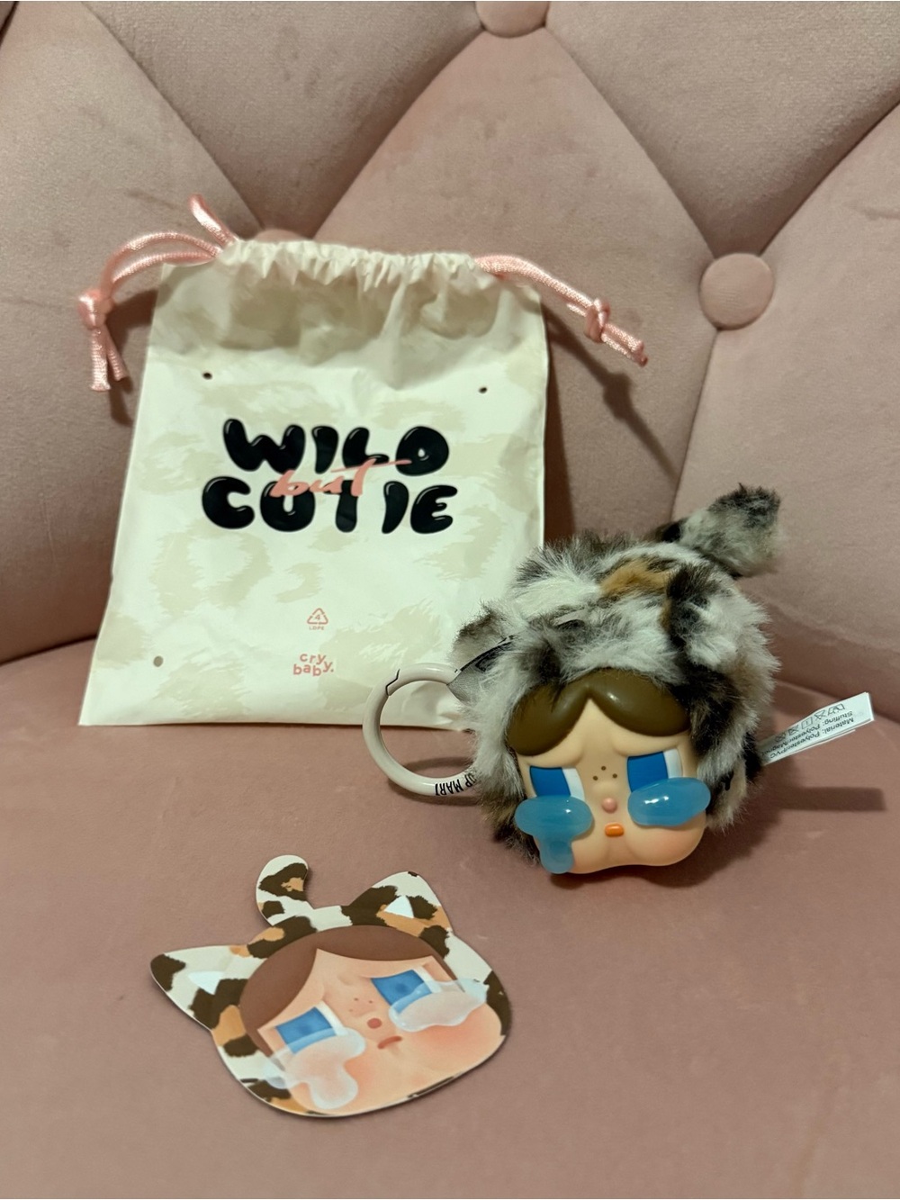 CRYBABY Wild but Cutie - Vintage Cutie Series
Vinyl Plush Pendant